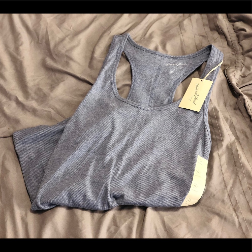 NWT blue tank top